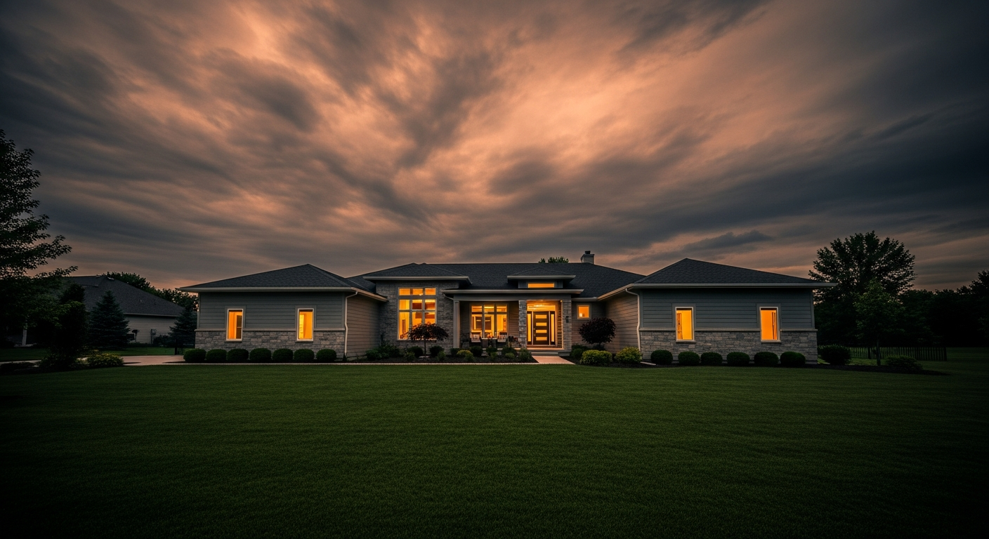 Bug-In Ready Home — Suburban House Grid-Down