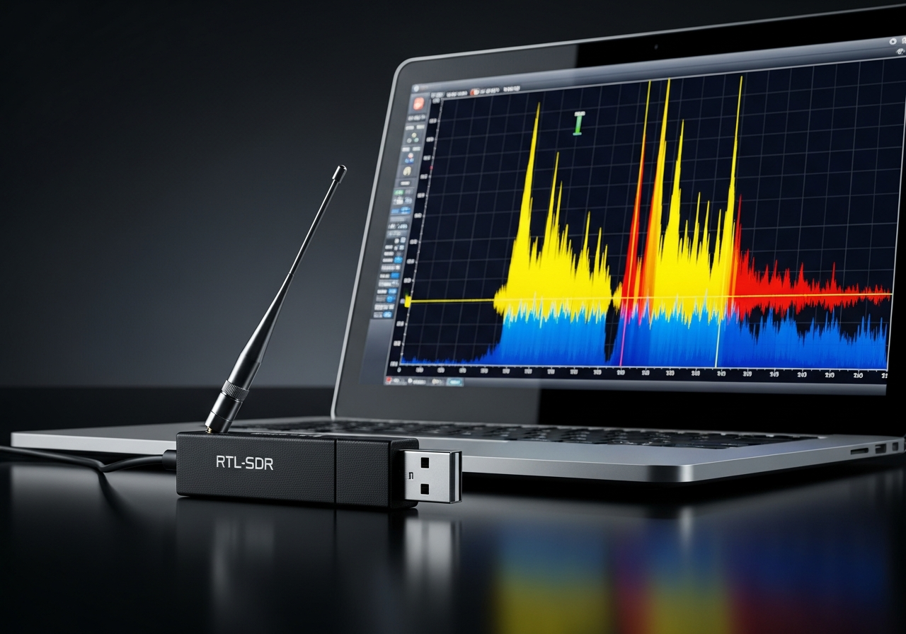 RTL-SDR software defined radio USB dongle