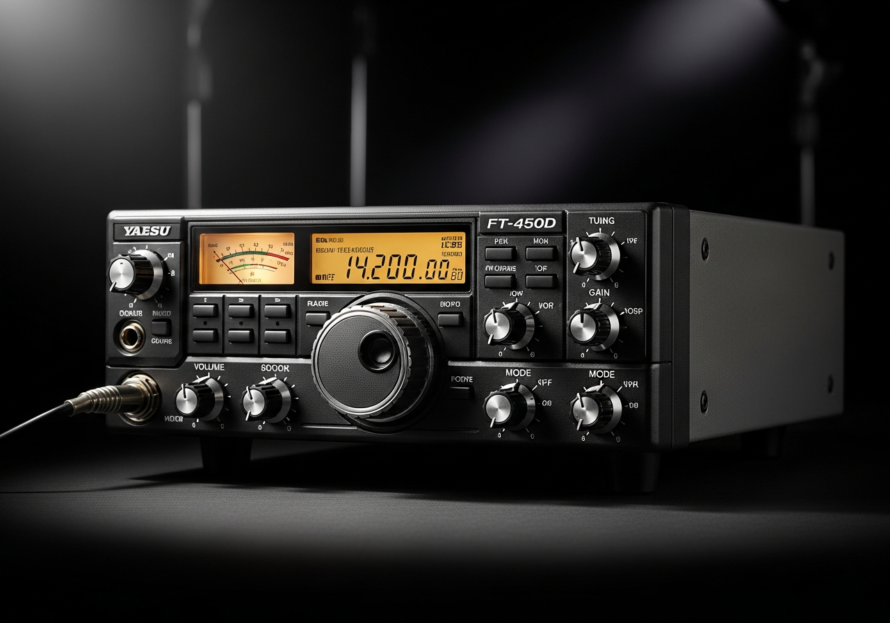 Yaesu FT-450D 100W HF transceiver